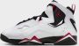 Jordan True Flight Junior White Black Varsity Red- White Black Varsity Red - Thumbnail 2