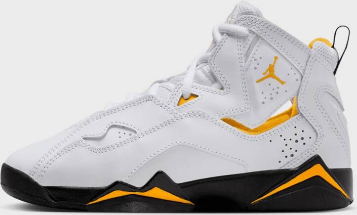 Jordan True Flight (gs) Sneakers Schoenen white black-yellow ochre maat: 36 beschikbare maaten:36.5 37.5 38.5 39 40