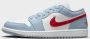 Jordan Wmns Air 1 Low 1 sail dune red blue grey white maat: 36.5 beschikbare maaten:36.5 37.5 36 38 39 40.5 41 42.5 43 44 - Thumbnail 6