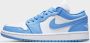 Jordan WMNS Air 1 Low in blauw formaten: 40.5 - Thumbnail 11