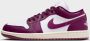 Jordan Air 1 Low Dames White Sail Bordeaux- Dames White Sail Bordeaux - Thumbnail 5