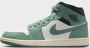 Jordan Air 1 Mid Sail Anthracite Jade Smoke- Sail Anthracite Jade Smoke - Thumbnail 6