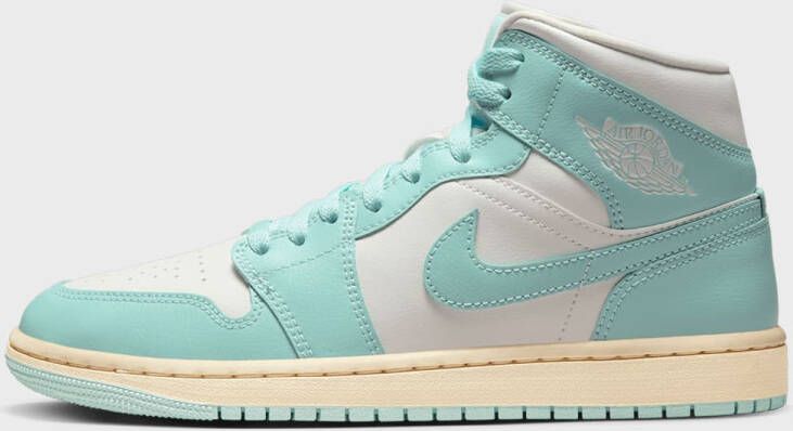 Jordan WMNS Air 1 Mid Air 1 in turkoois formaten: 37.5