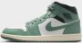 Jordan Air 1 Mid Dames Sail Anthracite Jade Smoke- Dames Sail Anthracite Jade Smoke - Thumbnail 6