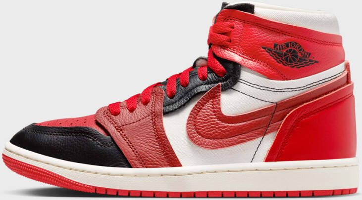 Jordan WMNS Air 1 MM High in rood formaten: 38