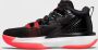 Jordan Zion 1 Basketbalschoen Zwart Rood Wit Multicolor Heren - Thumbnail 2