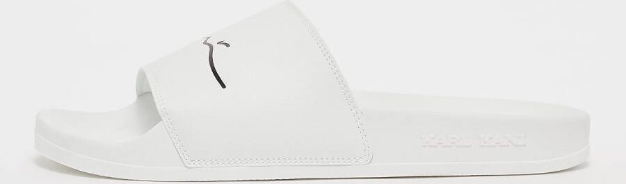 Karl Kani Pool Slide Sandalen & Slides Schoenen white black maat: 42.5 beschikbare maaten:36 40 41 44 45 46 42.5 47.5 37.5 38.5