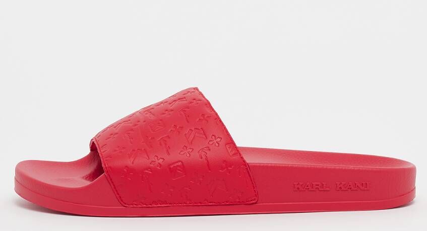 Karl Kani Pool Slide PRM in Rood