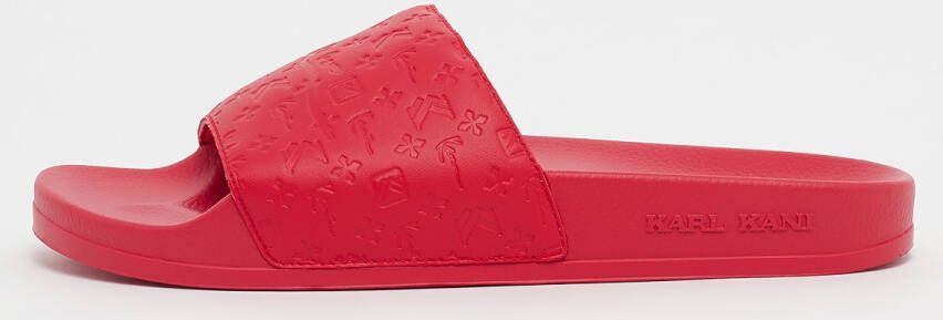 Karl Kani Pool Slide PRM in rood formaten: 37.5