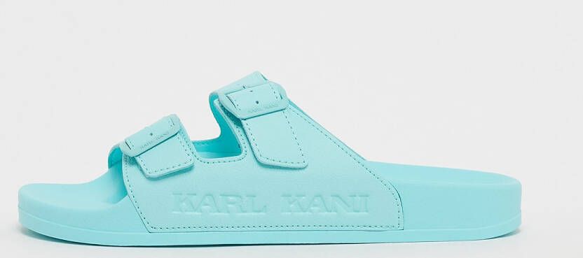 Karl Kani Street Slide Sandalen & Slides Schoenen aqua blue maat: 39 beschikbare maaten:38 39 40.5 36.5 42