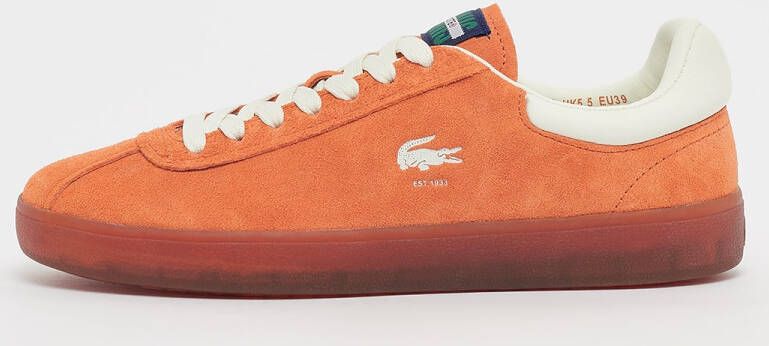 Lacoste Baseshot Trendy Sneakers Dames orange gum maat: 37.5 beschikbare maaten:36 37.5 38 39.5 40.5 41