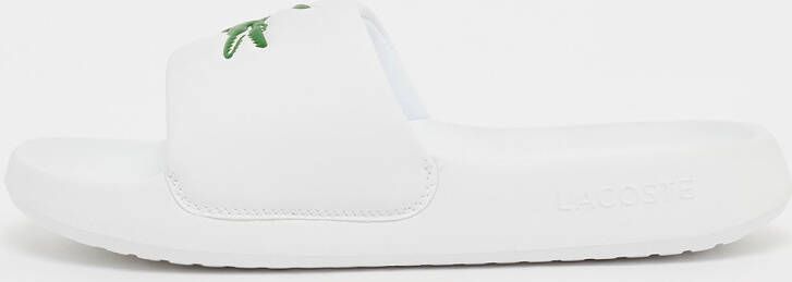 Lacoste Croco 1.0 Serve Slide 1.0 123 1 CFA in wit formaten: 39.5