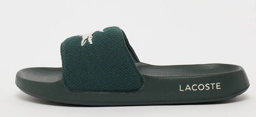 Lacoste Croco 1.0 Serve Slide 124 1 Cma Sandalen & Slides Schoenen DK GRN DK GRN maat: 44.5 beschikbare maaten:39.5 40.5 42 43 44.5 46 47