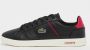 Lacoste Europa Pro 222 Heren Sneakers Schoenen Leer Zwart 744SMA00121B5 - Thumbnail 3