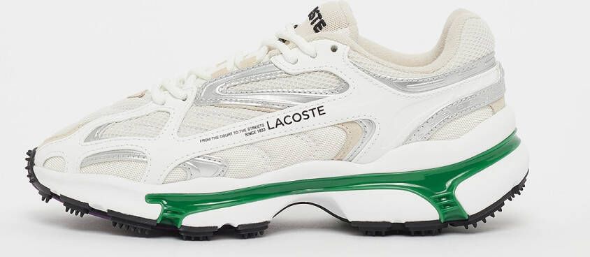 Lacoste L003 2k24 Trendy Sneakers Dames white green maat: 37.5 beschikbare maaten:36 37.5 38 39 40.5 41 39.5