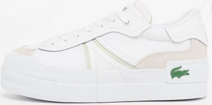 Lacoste L004 Platform in wit formaten: 39