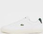 Lacoste Witte Casual Leren Sneakers voor Heren Wit Heren - Thumbnail 3