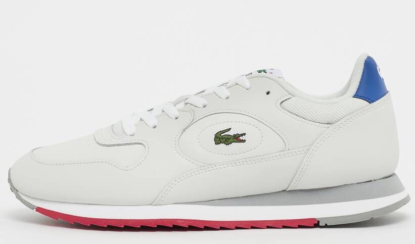 Lacoste Linetrack Sneakers Schoenen OFF WHT BLU RED maat: 42.5 beschikbare maaten:41 42.5 43 44.5 45 46