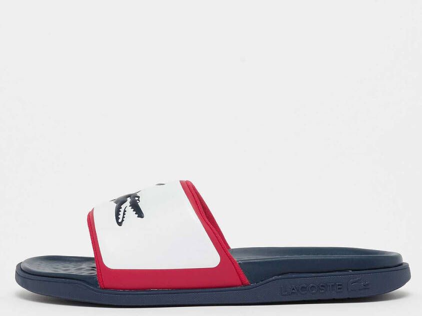 Lacoste Serve Slide Dual 1252CMA Slides & Sandalen in blauw formaten: 39.5