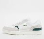 Lacoste T Clip Lagoon Green Paon White Cobalt Schoenmaat 42 1 2 Sneakers 40SMA0013 - Thumbnail 4