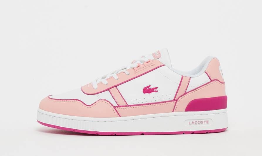 Lacoste T-clip 223 5 Suj Basketball Schoenen white light pink maat: 35 beschikbare maaten:35 36 38 39