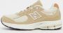 New Balance Beige Meisjesschoenen Platte Vetersneakers Beige Dames - Thumbnail 2