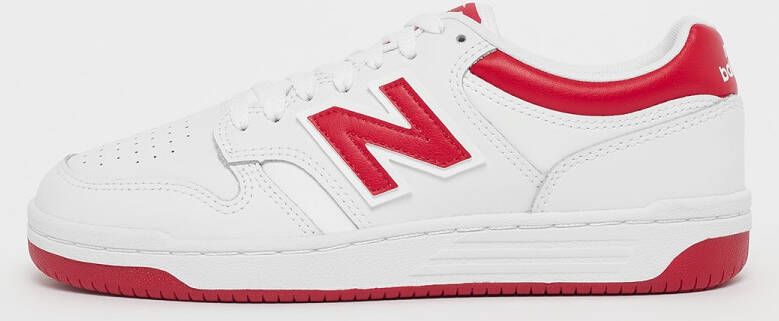 New Balance 480l Sneakers Dames white red maat: 38.5 beschikbare maaten:37 38.5 39.5 40.5 36 37.5