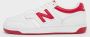 New Balance 480l Sneakers Dames white red maat: 38.5 beschikbare maaten:37 38.5 39.5 40.5 36 37.5 - Thumbnail 2