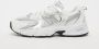 New Balance 530 Running Schoenen metallic silver white maat: 38.5 beschikbare maaten:36 38.5 40 - Thumbnail 16