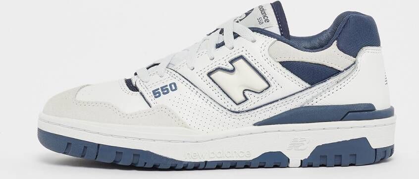 New Balance 550 Basketball Schoenen white white navy maat: 36 beschikbare maaten:36 37.5 38.5 39.5 40