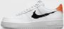 Nike Air Force 1 07 White Black Summit White Magma Orange Schoenmaat 45 1 2 Sneakers DV6483 100 - Thumbnail 2