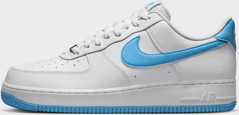 Nike Air Force 1 '07 in Wit Blauw