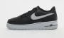 Nike Kinderschoenen Air Force 1 Black Wolf Grey Kind Black Wolf Grey - Thumbnail 3