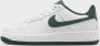 Nike Kinderschoenen Air Force 1 White Oil Green Vintage Green White Oil Green Vintage Green - Thumbnail 7