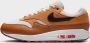 Nike Air Max 1 ESS light bone black flax british tan in bruin formaten: 42.5 - Thumbnail 2