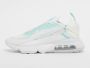 Nike 2090 Lage Schoen in Sail Wit Groen Multicolor Heren - Thumbnail 4