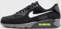 Nike Air Max 90 Lage Sneaker Zwart Wit Black Heren - Thumbnail 2