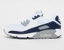 Nike Air Max 90 Heren Schoenen White Textil Leer Foot Locker - Thumbnail 5