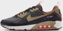 Nike Air Max 90 Drift dk smoke grey khaki black hyper crimson in grijs formaten: 42.5 - Thumbnail 2