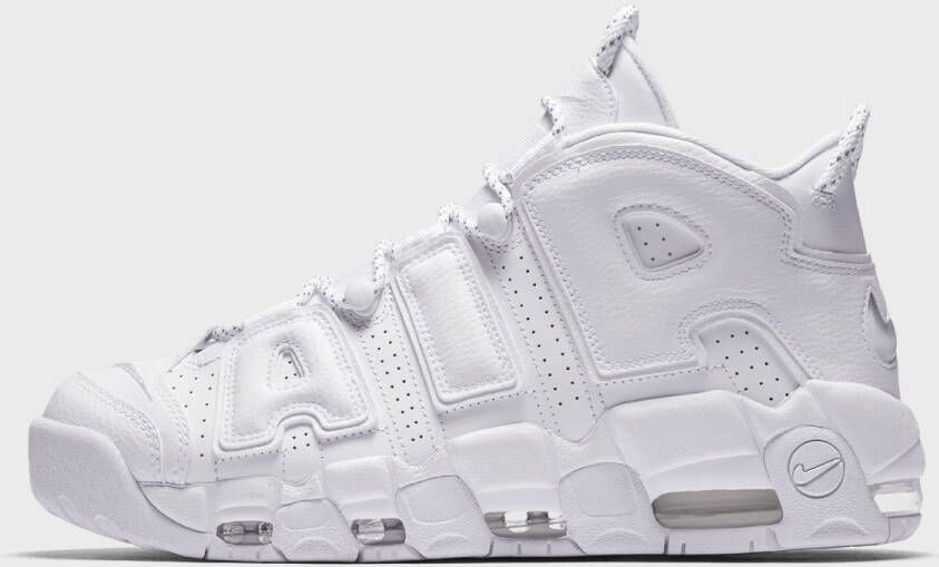 Nike Air More Uptempo '96 in wit formaten: 41