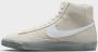 Nike Hoge Sneaker Wit Groen Gebarsten Leer White Heren - Thumbnail 2