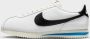 Nike Cortez Wit Zwart Blauw Sneakers Unisex - Thumbnail 13