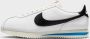 Nike Cortez Wit Zwart Blauw Sneakers Unisex - Thumbnail 10