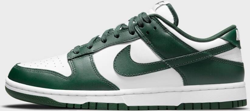 Nike Dunk Low Retro in Wit Groen