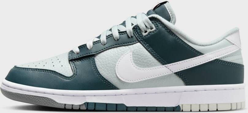 Nike Dunk Low Retro Premium Basketball Schoenen deep jungle white light silver maat: 41 beschikbare maaten:41