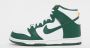 Nike Hoge Australië Dunk Sneakers Stijlvol Veelzijdig Green Dames - Thumbnail 3