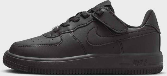 Nike Force 1 Low EasyOn (PS) Basketball in zwart formaten: 29.5