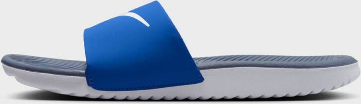 Nike Kawa Slides (GS) Slides & Sandalen in blauw formaten: 29.5