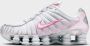 Nike Damesschoenen Shox TL Metallic Platinum Pink Foam White Pinksicle- Dames Metallic Platinum Pink Foam White Pinksicle - Thumbnail 3