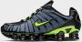 Nike Shox TL thunderstorm volt black Running in blauw formaten: 42.5 - Thumbnail 1